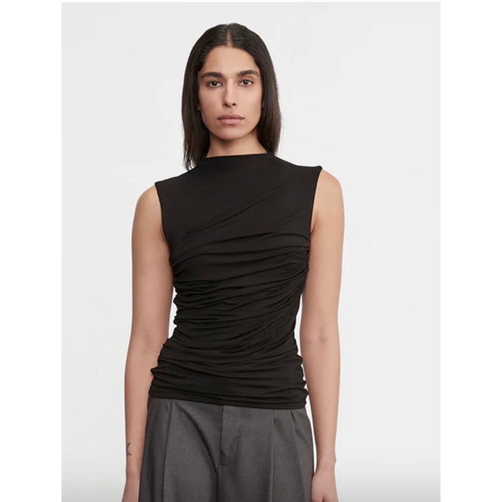 Enza Costa Sleeveless Twist Top